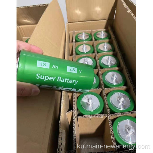 2.5v18Ah Lithium Titanate Battery